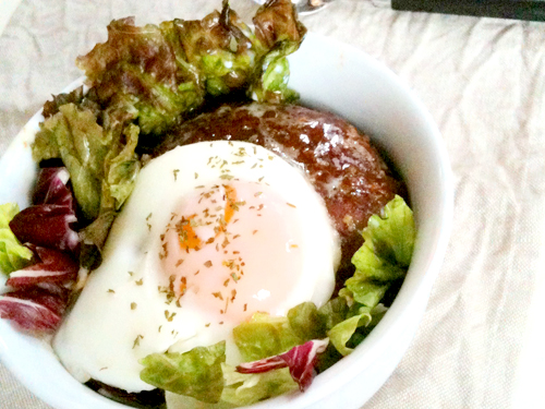 クリーミーテリヤキロコモコ