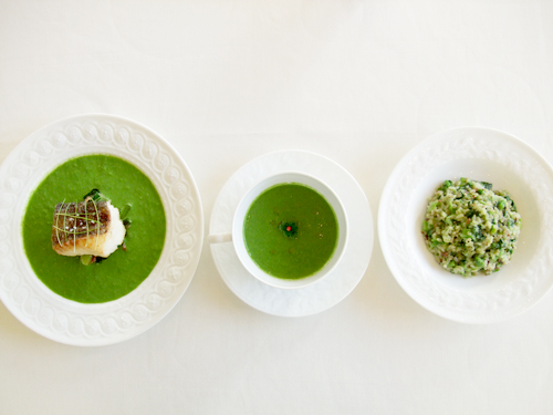 小松菜のポタージュ～