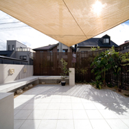 アジアンモダンのお庭