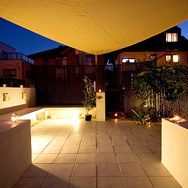 アジアンモダンのお庭