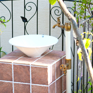 フレンチモダンのお庭