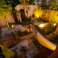 フレンチモダンのお庭