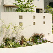 ナチュラルモダンのお庭