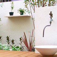 ナチュラルモダンのお庭