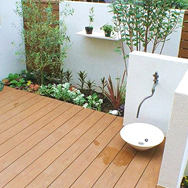 ナチュラルモダンのお庭