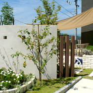 ナチュラルモダンのお庭