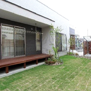 ナチュラルモダンのお庭