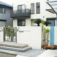 ナチュラルモダンのお庭