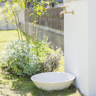 ナチュラルモダンのお庭