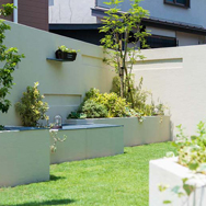 ナチュラルモダンのお庭