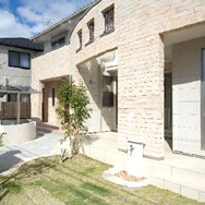 ラスティックモダンのお庭