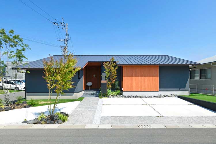 木漏れ日を感じる住宅