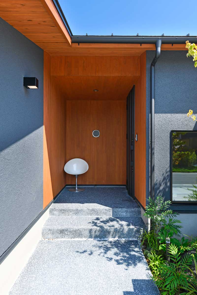 木漏れ日を感じる住宅