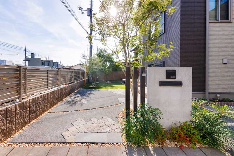 風合いを楽しむ庭