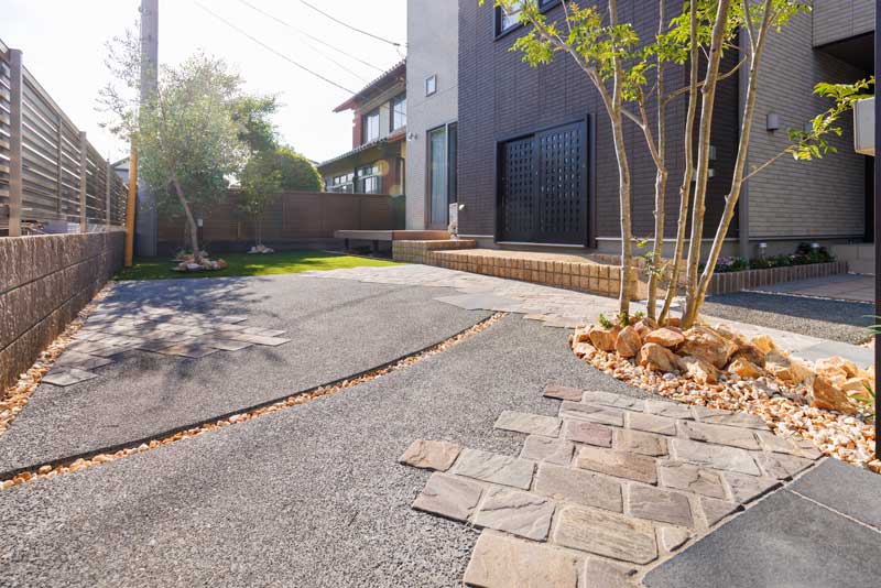 風合いを楽しむ庭