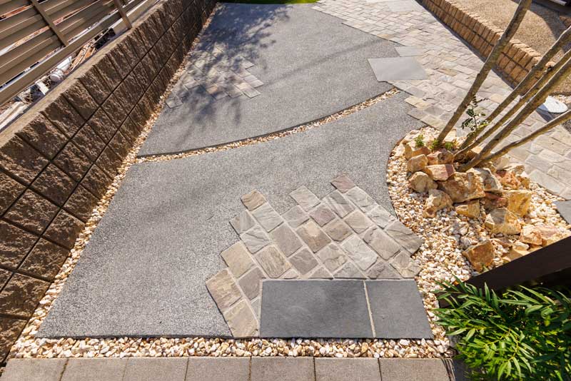 風合いを楽しむ庭