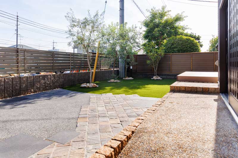 風合いを楽しむ庭