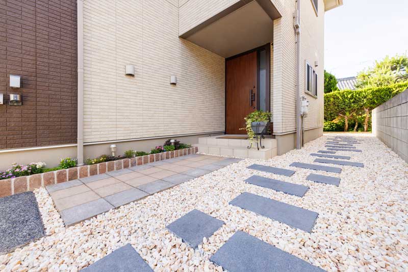 風合いを楽しむ庭