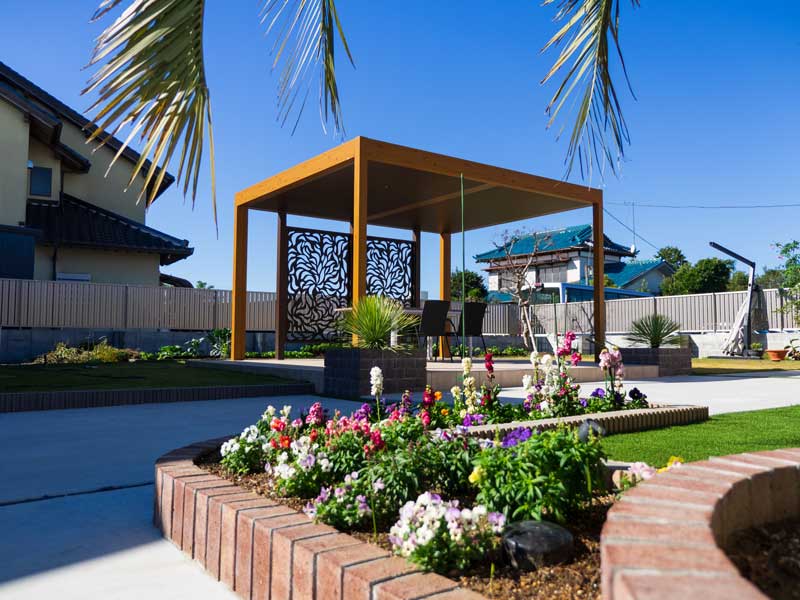 エグゼクティブなお庭の空間