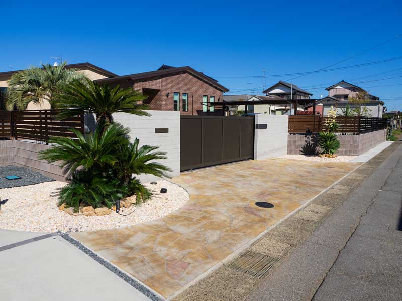 エグゼクティブなお庭の空間