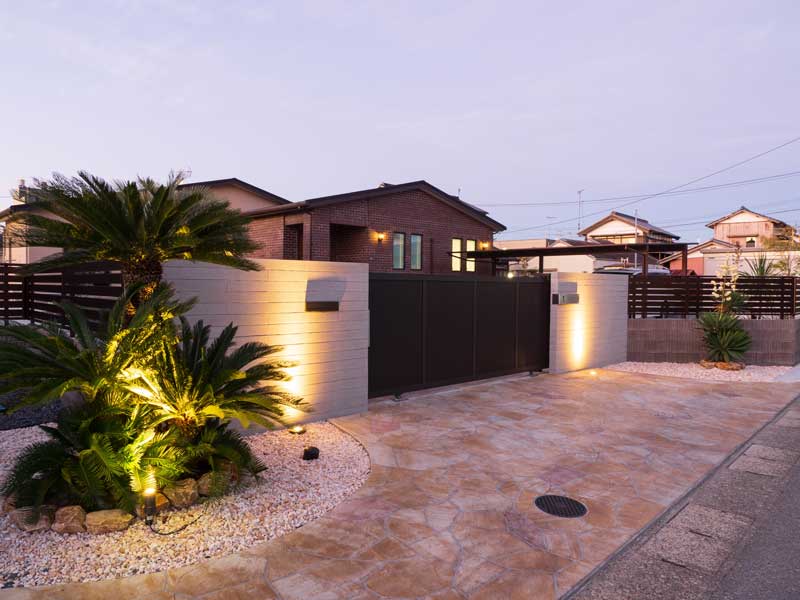 エグゼクティブなお庭の空間