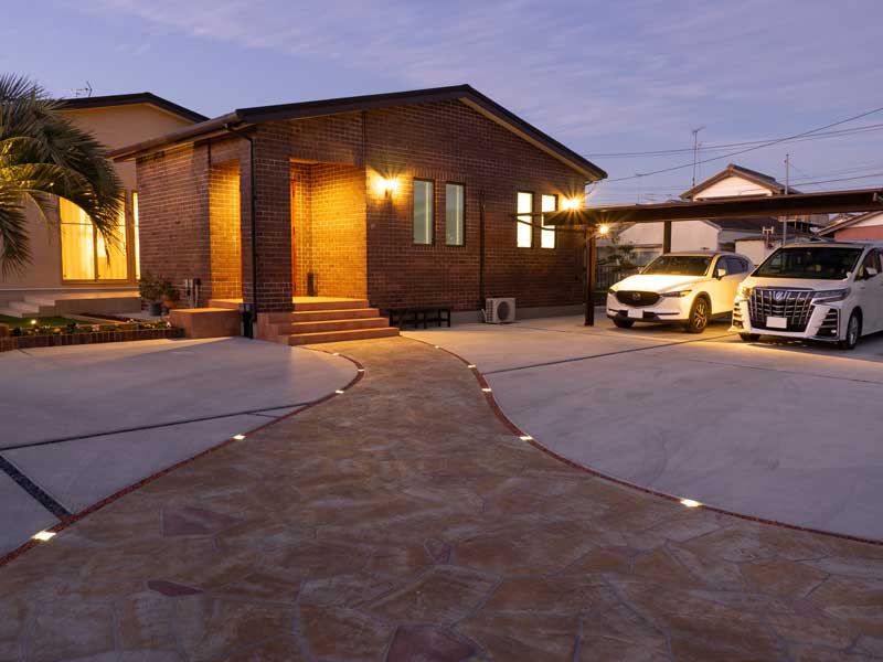 エグゼクティブなお庭の空間