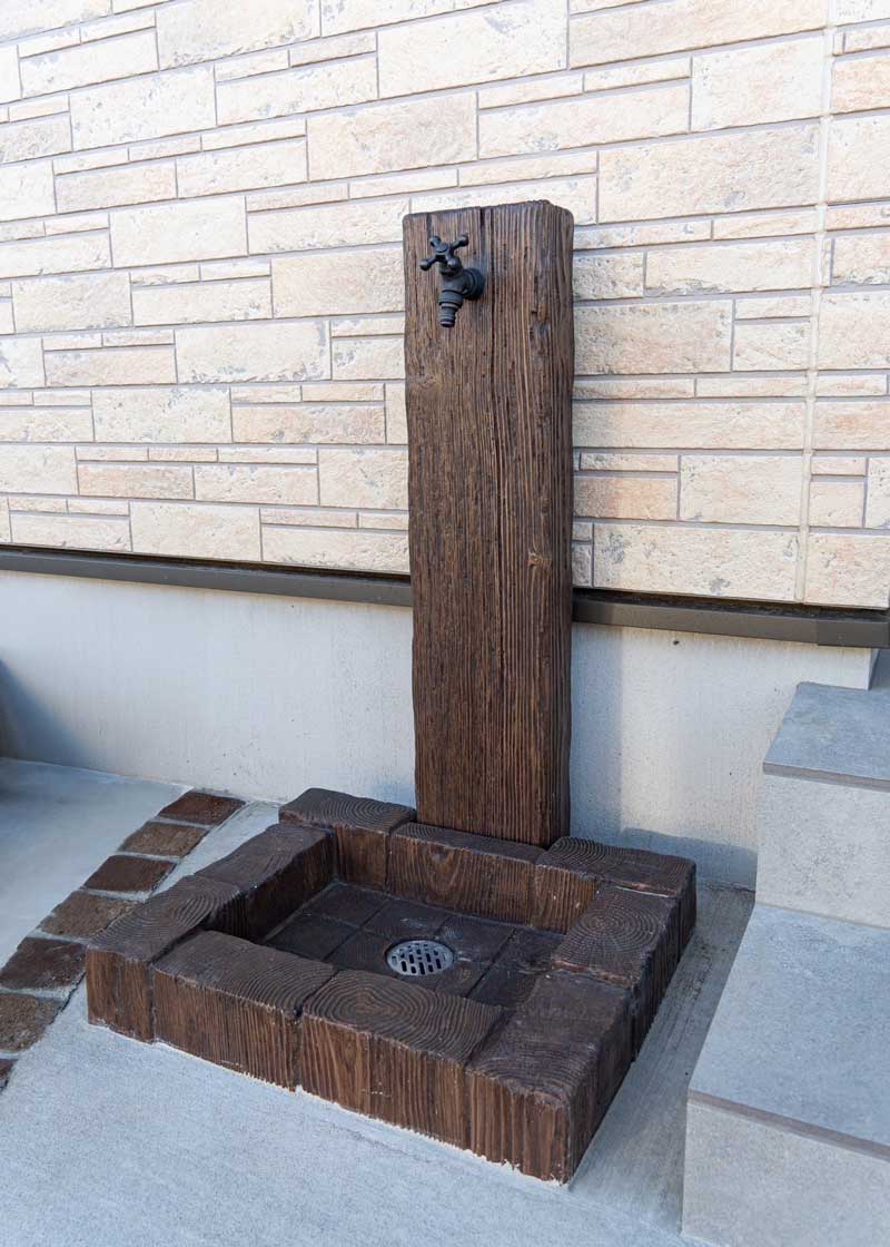 お家を引き立てる可愛いお庭