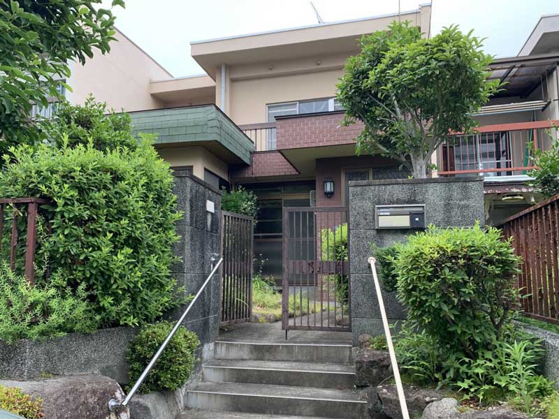 風景としての輪郭を描く庭