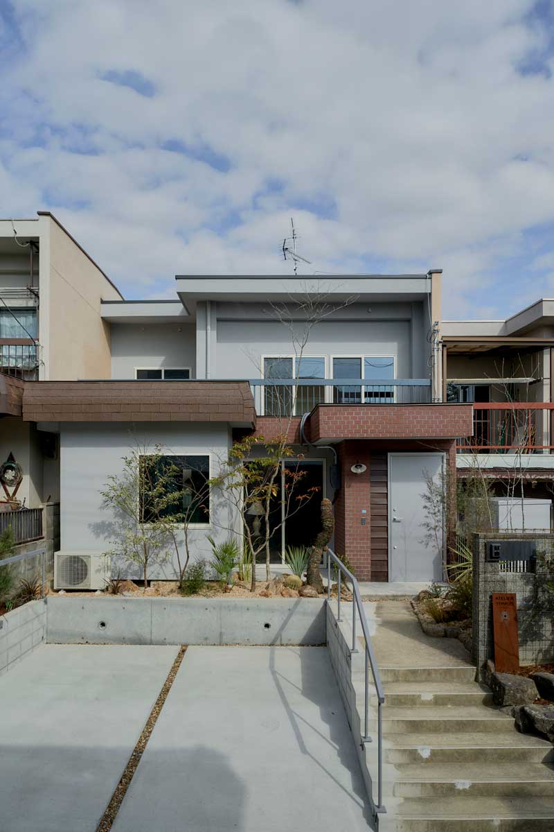 風景としての輪郭を描く庭