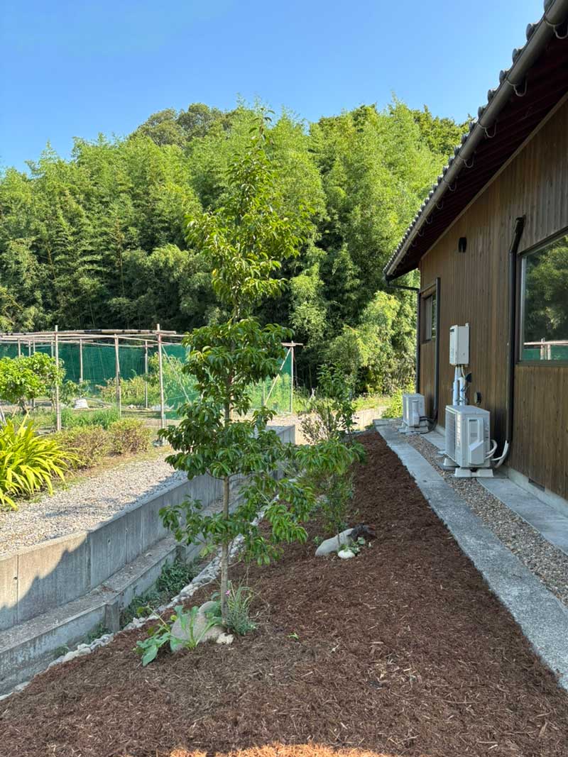 周囲の風景にそっと寄り添う、リノベーションカフェのリガーデン