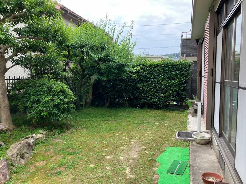 和モダンの庭時間　～手間を減らし、心をみたす。くつろぎの空間へ～