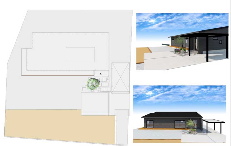 極めてシンプルな中に描くリズムと色彩