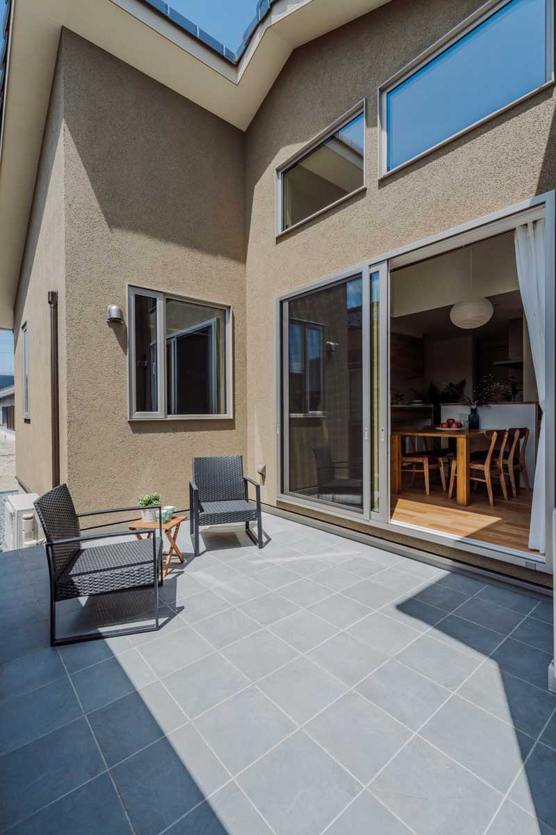 コンパクトで心地よい平屋の外構デザイン