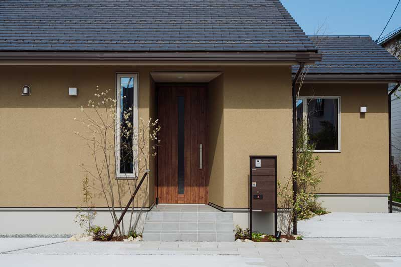 コンパクトで心地よい平屋の外構デザイン